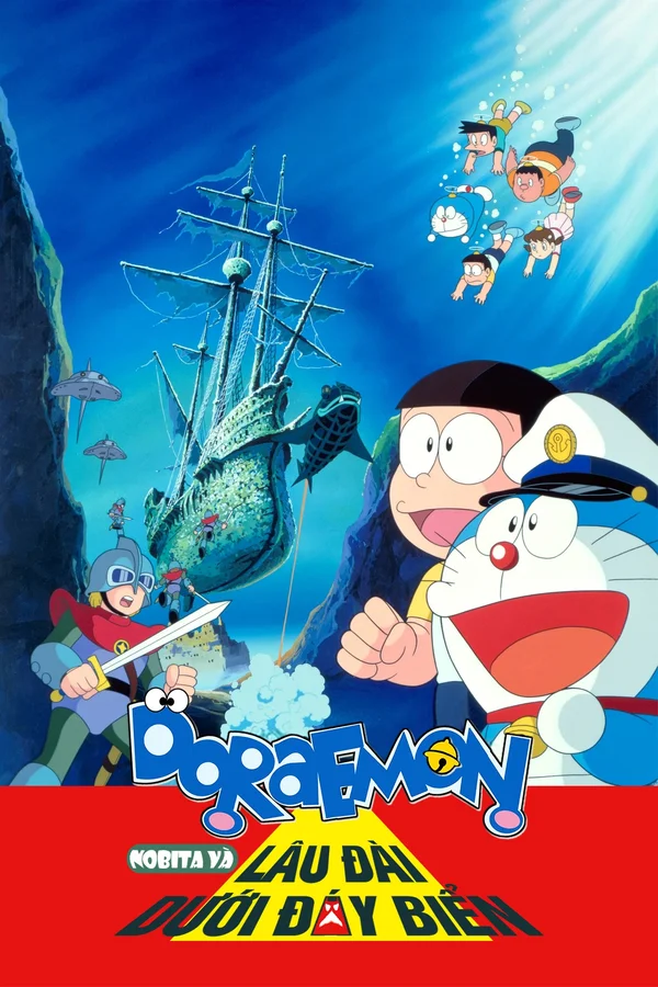 Xem Doraemon: Nobita và Lâu Đài Dưới Đáy Biển Online - Cùng Xem Cùng Chill | Phim Hay C
