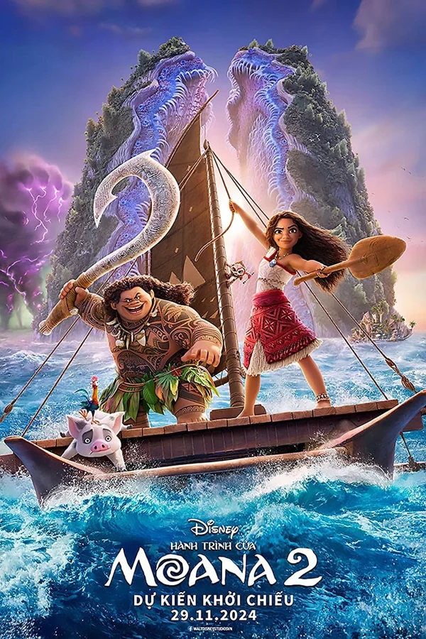 Xem Hành Trình Của Moana 2 Online - Cùng Xem Cùng Chill | Phim Hay C